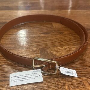 J. Crew Women’s Brown Leather Belt in Size Medium/Large